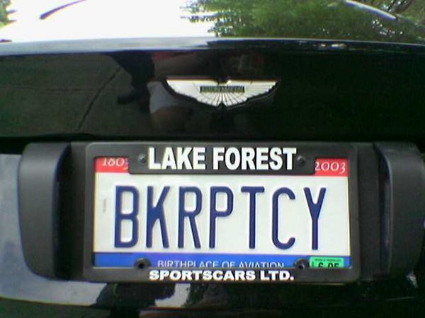 The most unusual number plates - 13