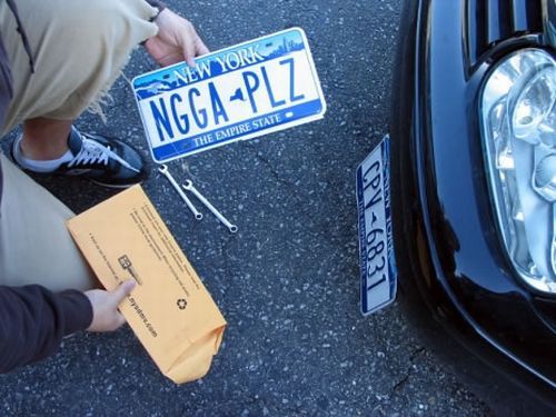 The most unusual number plates - 33