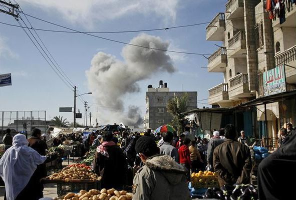 Bombs still fall on Gaza - 11