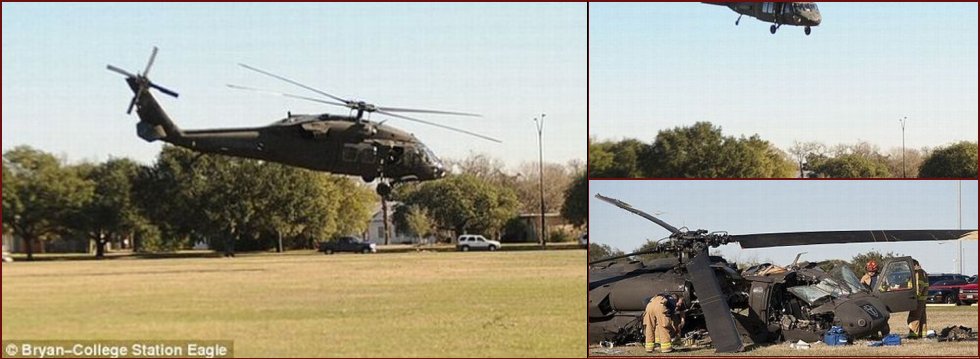 U.S. military helicopter crash - 20090115