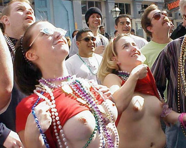 Topless girls on the concerts and festivals - 53