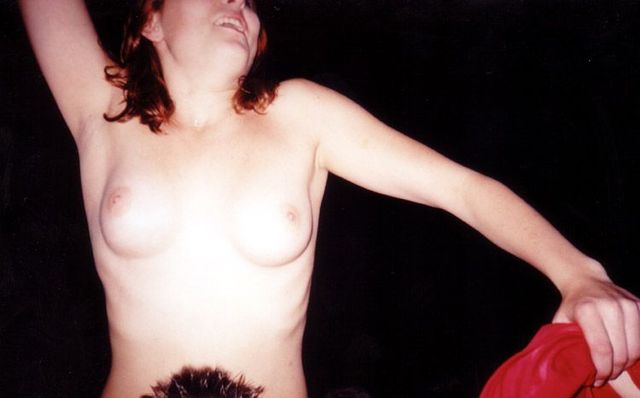 Topless girls on the concerts and festivals - 56