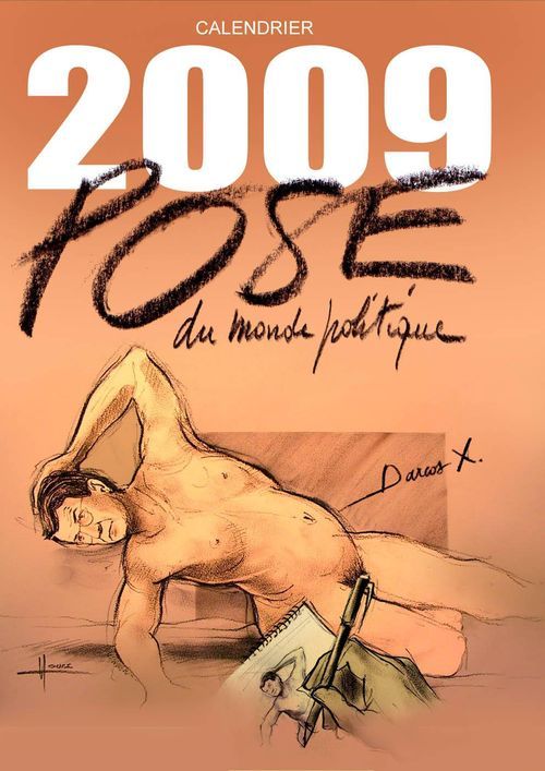 2009 Calendar with nude French politicians - 01