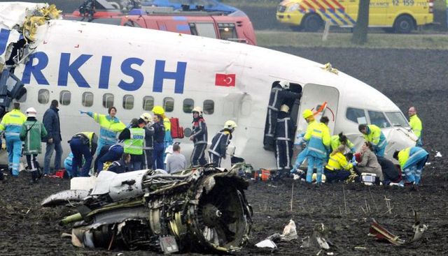 Turkish airline plane crashed in Amsterdam - 06