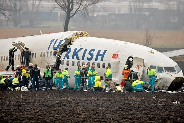 Turkish airline plane crashed in Amsterdam - 07