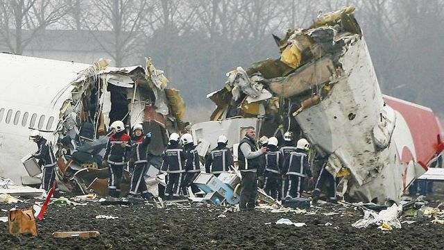 Turkish airline plane crashed in Amsterdam - 10