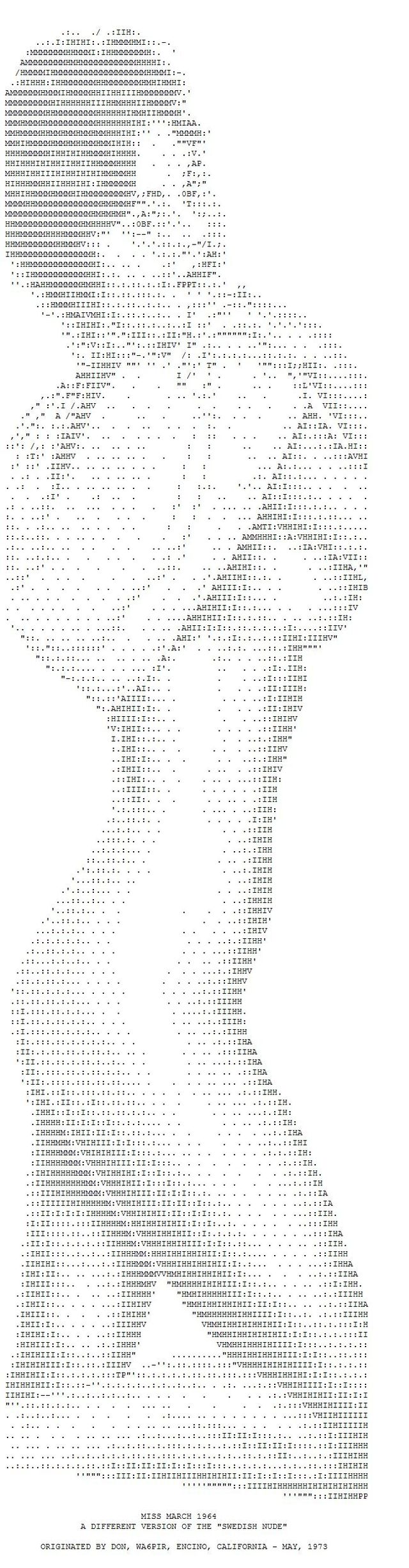 Ascii Art Pussy 36