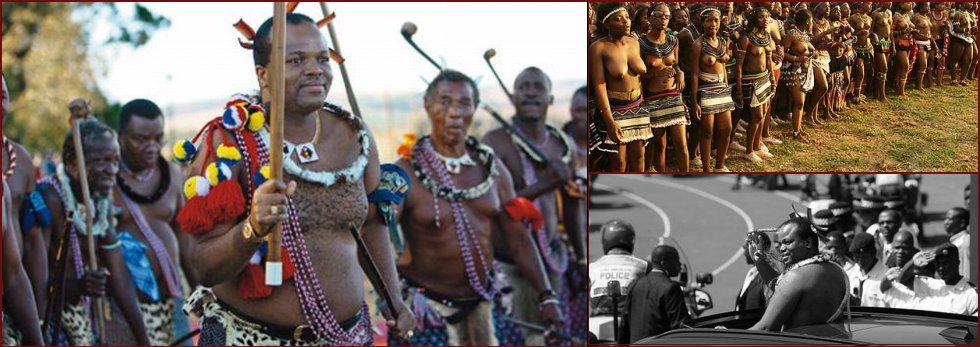 The King is seeking for a wife. 70,000 virgin maidens to dance for Swaziland’s King Mswati III - 20090520