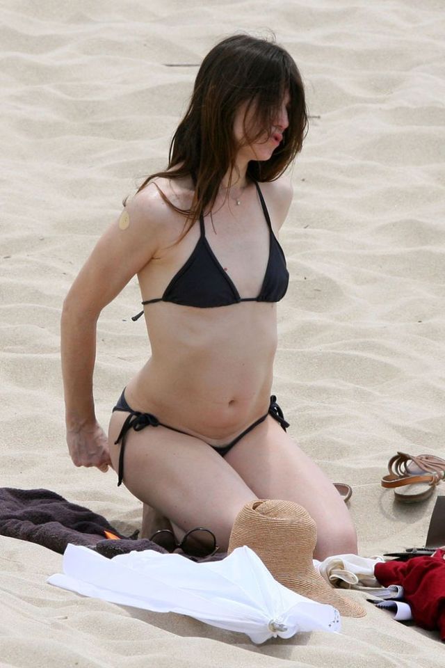 Charlotte Gainsbourg on the beach - 06
