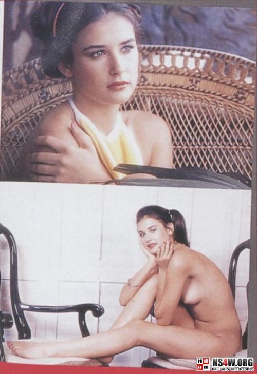 Demi Moore nude photo shoot at 18yrs old - 12