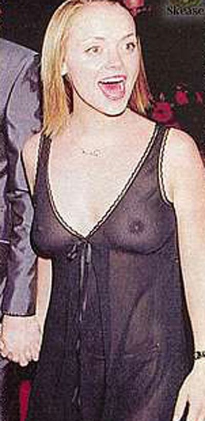 Christina Ricci nipple exposures - 05