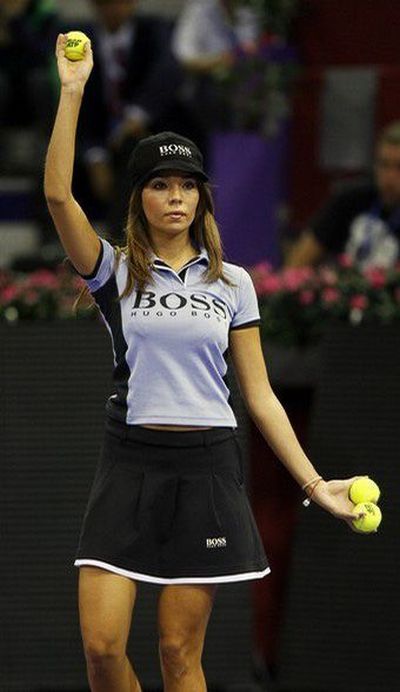 Madrid ballgirls. I think I start to love tennis)) - 23