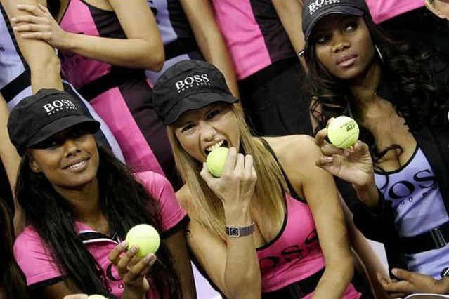Madrid ballgirls. I think I start to love tennis)) - 31