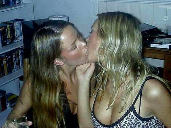 That’s the way the girls are, first they get drunk, next thing you know, they are kissing with each other - 24