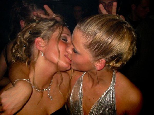 That’s the way the girls are, first they get drunk, next thing you know, they are kissing with each other - 43