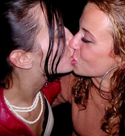 That’s the way the girls are, first they get drunk, next thing you know, they are kissing with each other - 44