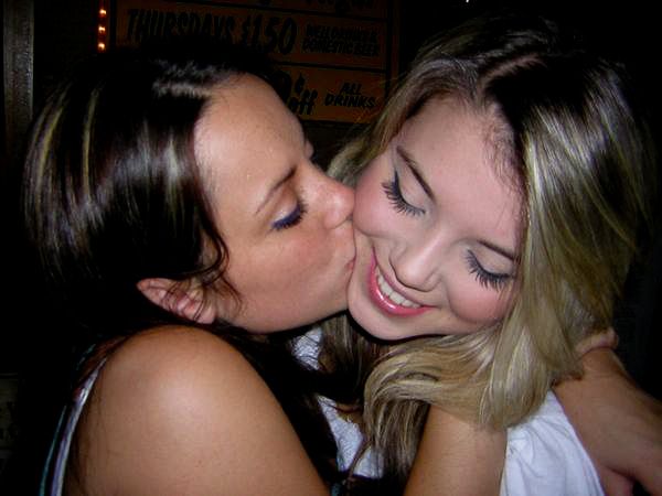 That’s the way the girls are, first they get drunk, next thing you know, they are kissing with each other - 52