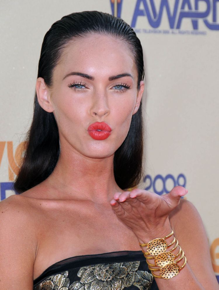 Charming Megan Fox. She is always so different - 12