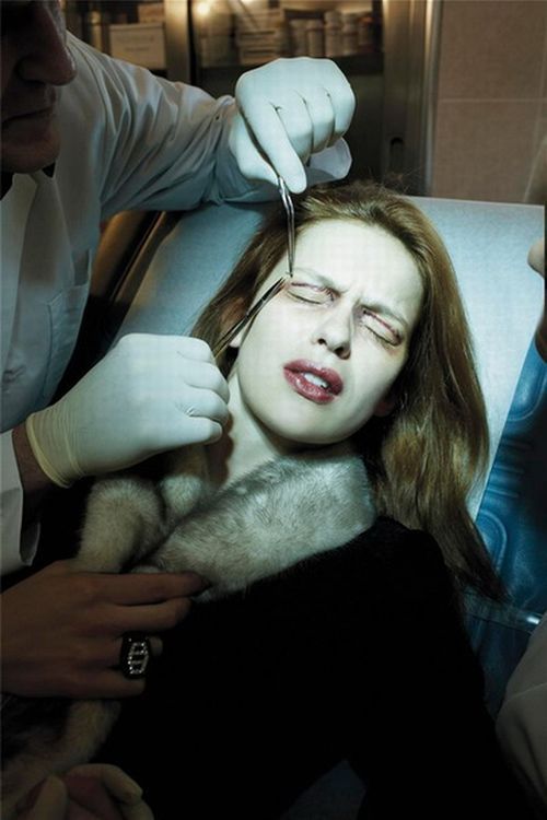 Horrible photo shoot on plastic surgery by famous photographer Steven Meisel - 01
