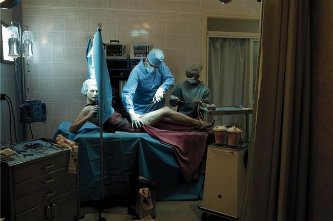 Horrible photo shoot on plastic surgery by famous photographer Steven Meisel - 13