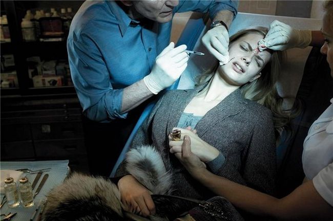Horrible photo shoot on plastic surgery by famous photographer Steven Meisel - 23