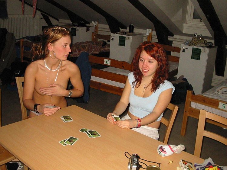 How gils was playing strip poker - 05