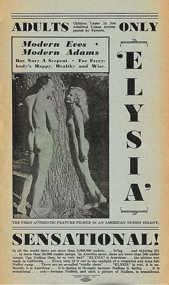 Posters for erotic films in the past - 04