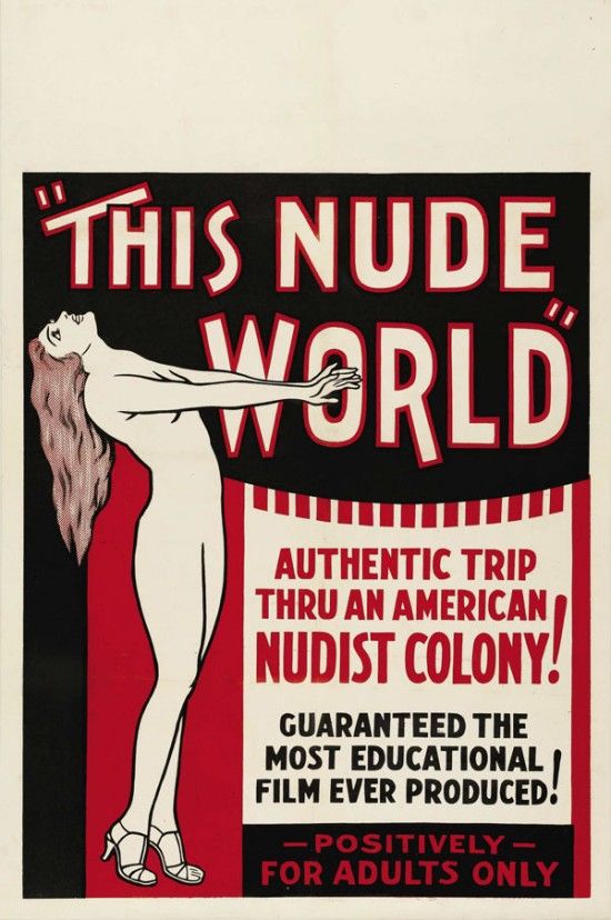Posters for erotic films in the past - 08