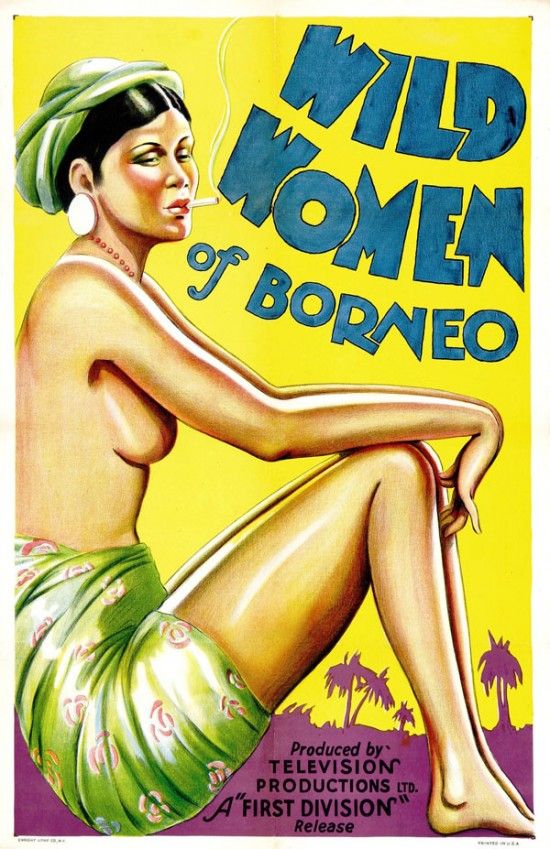 Posters for erotic films in the past - 12