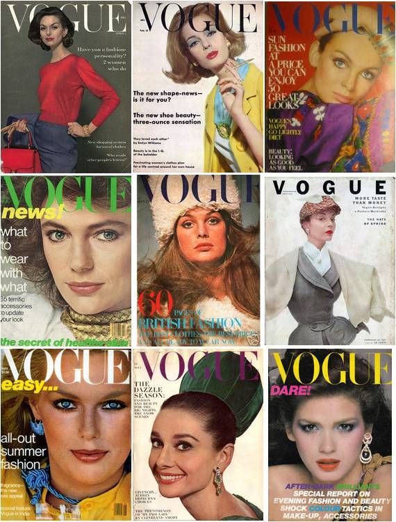 Magazine covers of 20's - 70's - 08