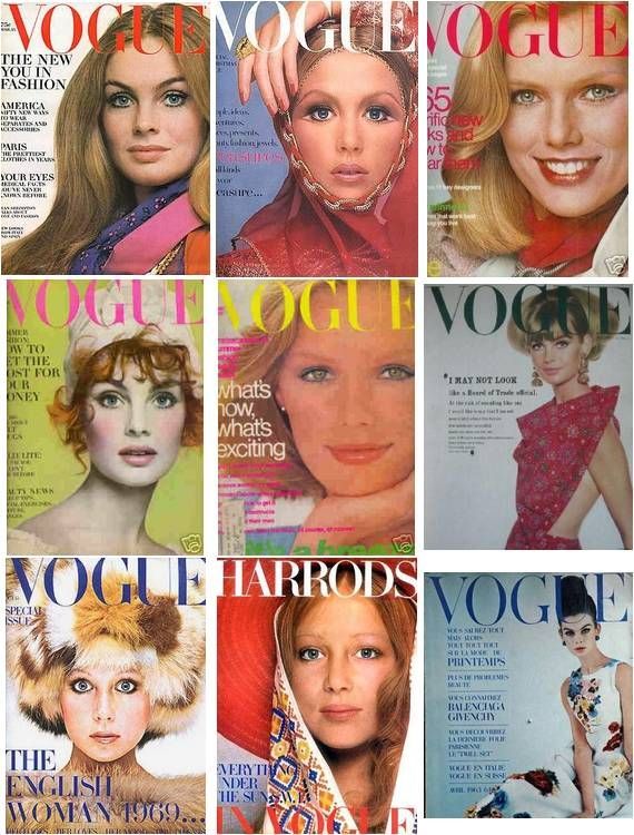 Magazine covers of 20's - 70's - 10