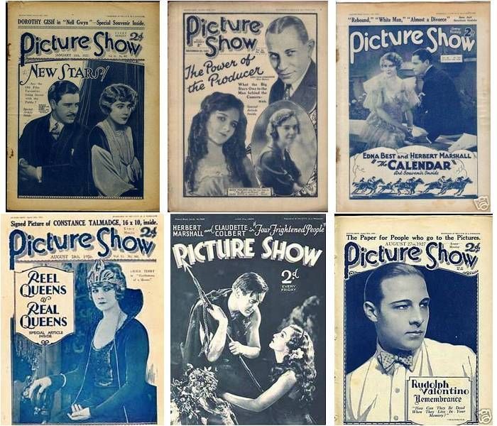 Magazine covers of 20's - 70's - 30