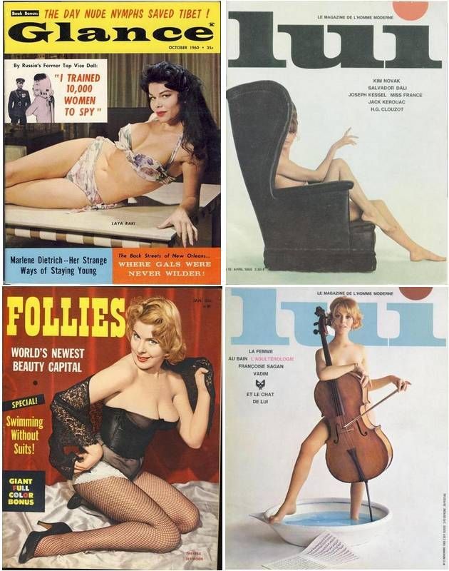 Magazine covers of 20's - 70's - 45