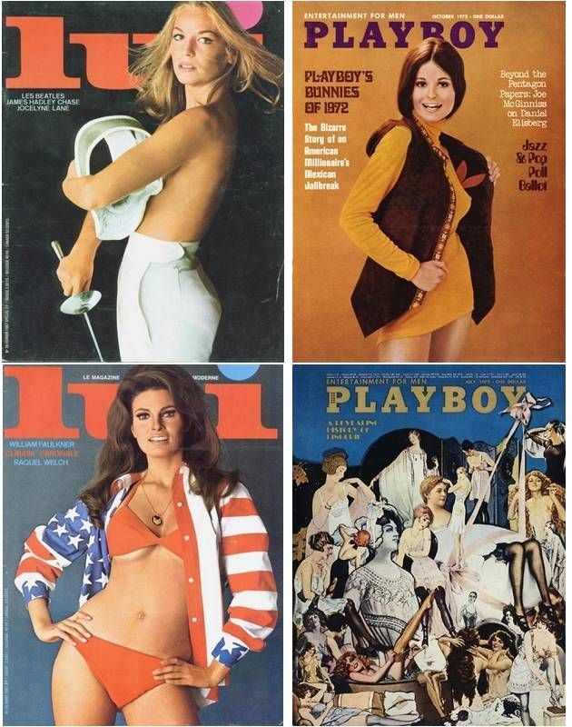 Magazine covers of 20's - 70's - 70