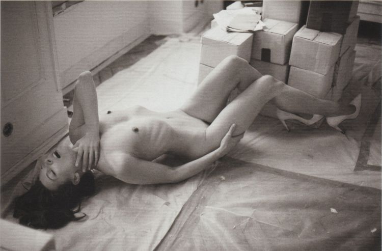 Nude Milla Jovovich in Purple Magazine - 10
