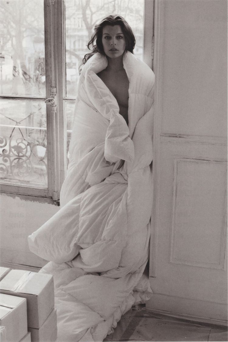 Nude Milla Jovovich in Purple Magazine - 11