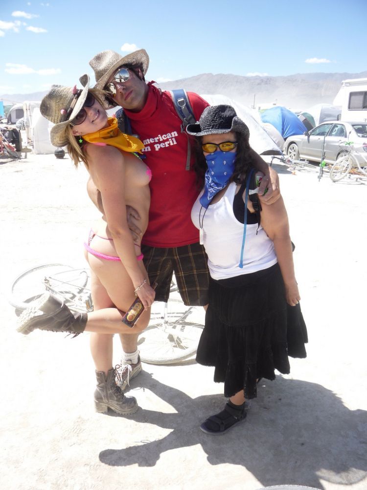 Girls from Burning Man Festival 2009 - 37
