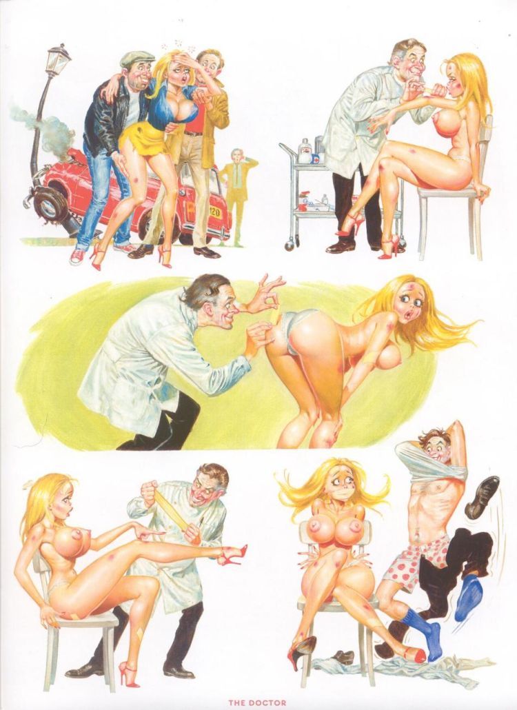A selection of erotic comics about blonde Dolly - 08