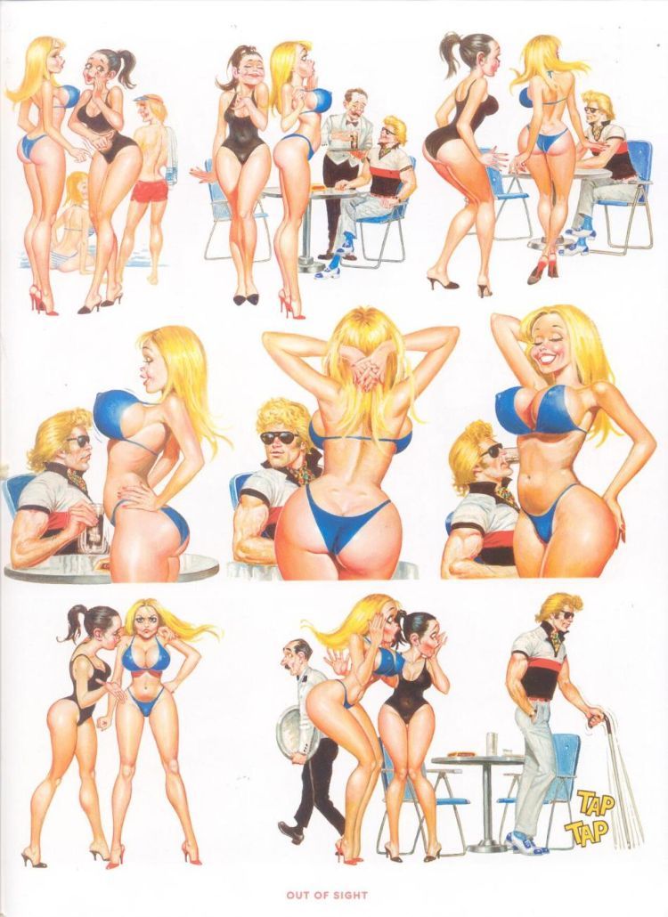 A selection of erotic comics about blonde Dolly - 16