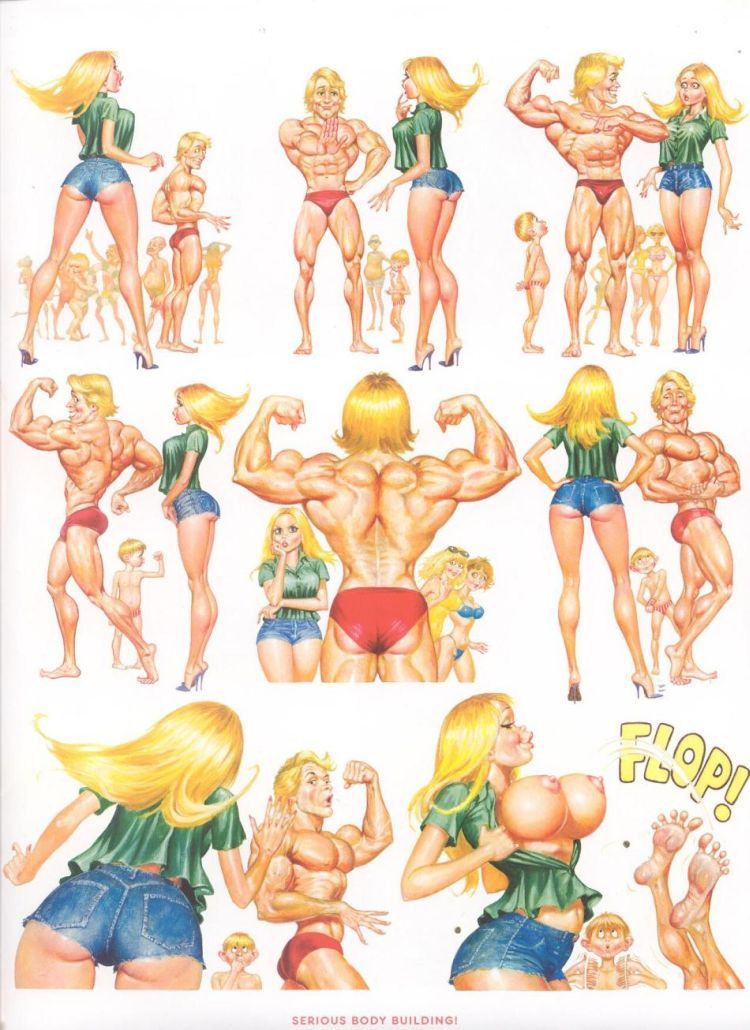 A selection of erotic comics about blonde Dolly - 26