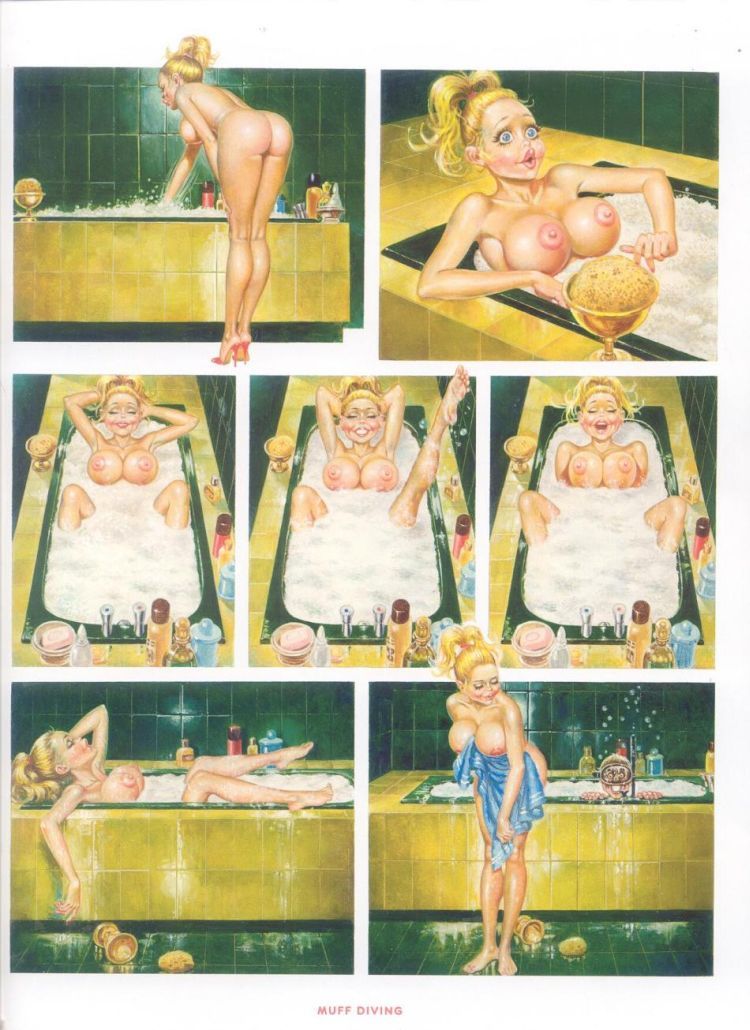 A selection of erotic comics about blonde Dolly - 27