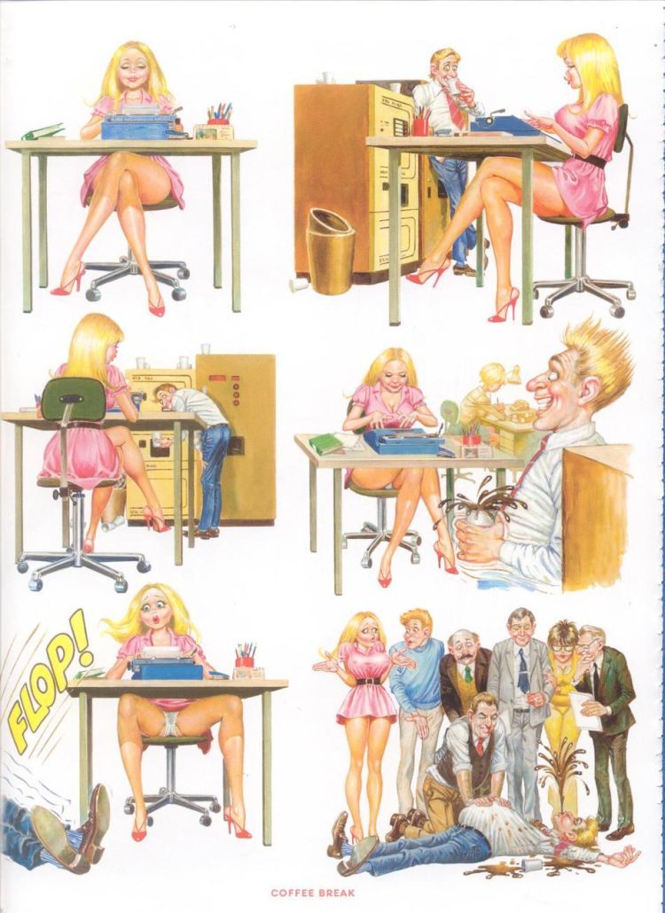 A selection of erotic comics about blonde Dolly - 30