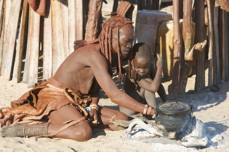 Himba tribe, Namibia - 22