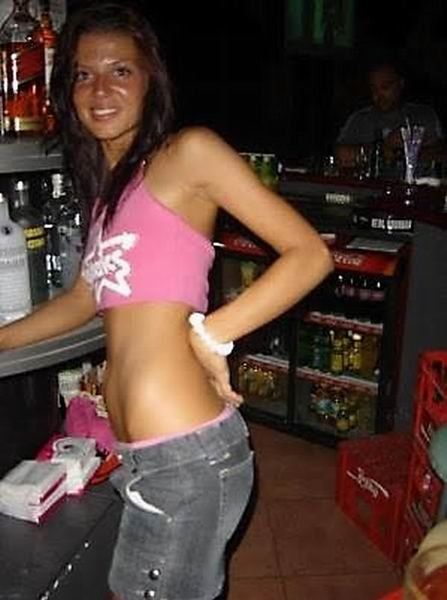 Sexy bartender girl - 13