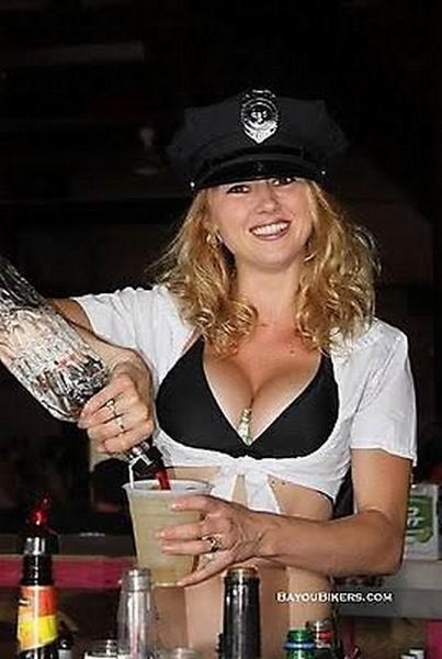 Sexy bartender girl - 20