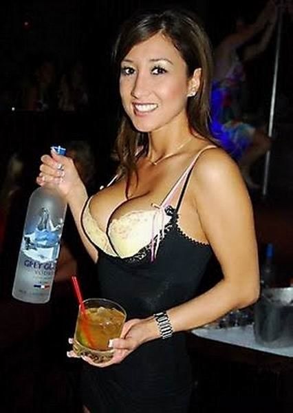 Sexy bartender girl - 24