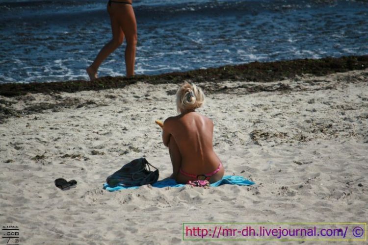 Ukrainian girls on the beaches of Odessa - 14