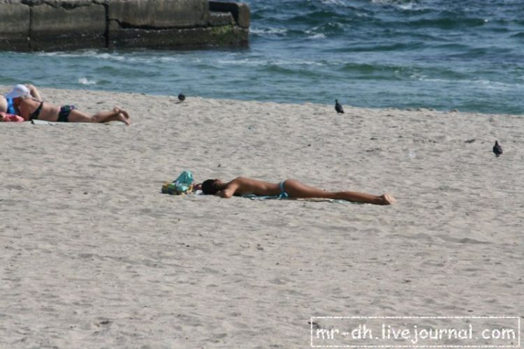 Ukrainian girls on the beaches of Odessa - 16