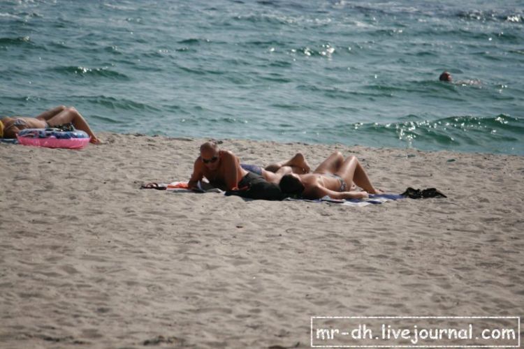 Ukrainian girls on the beaches of Odessa - 17