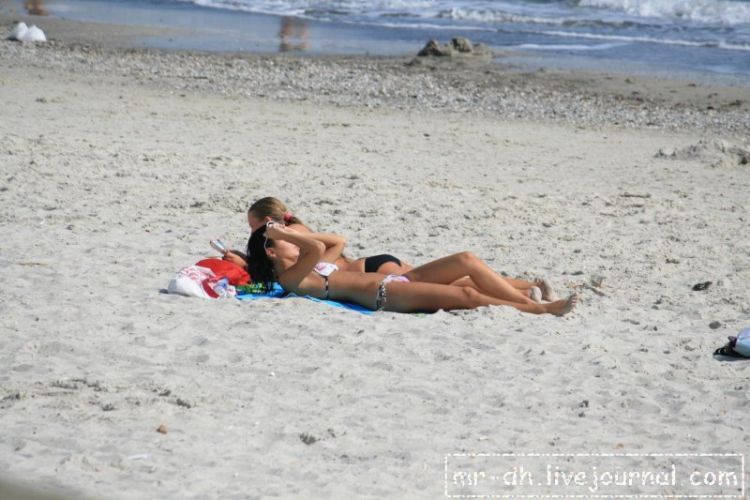 Ukrainian girls on the beaches of Odessa - 26